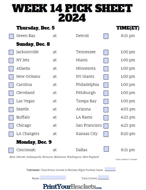 pick em bracket